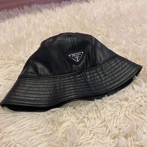 Prada Leather Hat